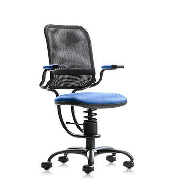 ergonomski stol moder